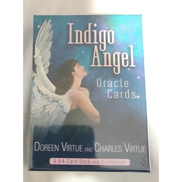 Indigo Angel Oracle Cards by Doreen Virtue New in Factory Seal OOP Angel Therapy - Picture 1 of 4